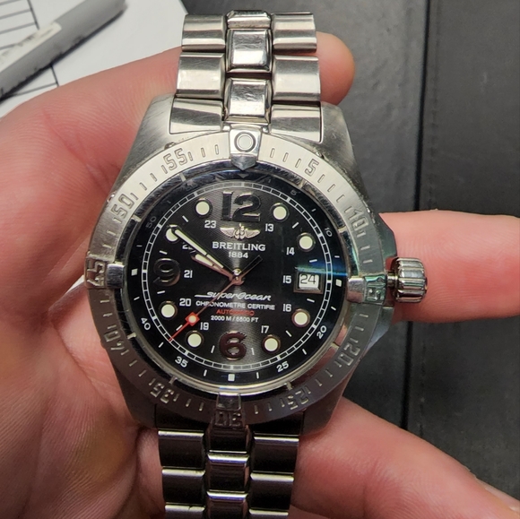 Breitling superocean steelfish x-plus A17390 44mm automatic watch - Picture 14 of 16